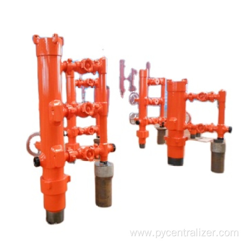 oilfield cementing head, cementing heads, api cement head